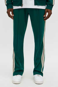 Conjunto Deportivo para Hombre, Color Verde Esmeralda, con Cierre, Detalle de Rayas Clásicas, Chaqueta y Pantalones Deportivos, Cómodo y de Primera Calidad - Product Image 4