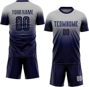 ชุดเครื่องแบบฟุตบอลแบบระเหิดสำหรับผู้ชายและทีมเยาวชนชุดเสื้อเจอร์ซี่กางเกงขาสั้นพิมพ์ลายสำหรับ2025 - Product Image 2
