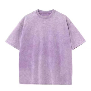Vente en gros T-shirt personnalisé en coton délavé à l'acide T-shirt streetwear de haute qualité T-shirts vintage surdimensionnés pour hommes personnalisés - Product Image 4