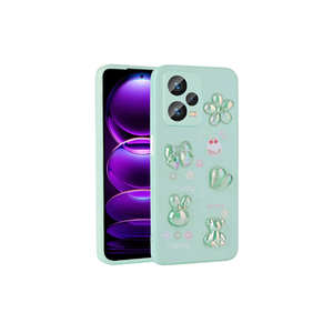 Funda de Silicona Brillante Netzy Relief Figure para Xiaomi Redmi Note 12 Pro Plus 5G, Funda Protectora Premium Antihuellas en Blanco - Product Image 2