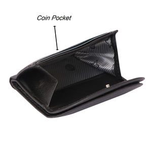 กระเป๋าสตางค์หนังแท้สำหรับผู้หญิงป้องกันสัญญาณ RFID ได้ตามต้องการกระเป๋าสตางค์สำหรับผู้หญิงจากอินเดีย - Product Image 2