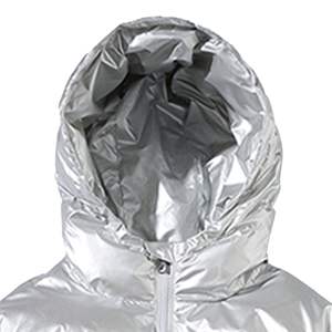 Manteau d'hiver brillant de haute qualité Manteaux à bulles en duvet à capuche légers Veste d'extérieur en peluche pour hommes - Product Image 3