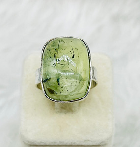 แหวนครบรอบแต่งงานเงินสเตอร์ลิง925หรูหราอัญมณีหินธรรมชาติเครื่องประดับการออกแบบหลักของไข่มุก - Product Image 3