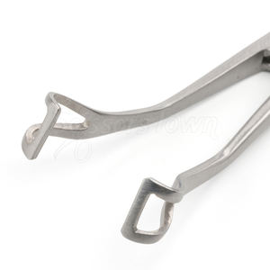 Fórceps de sujeción de tejido de órgano quirúrgico Abrazadera reutilizable duradera de acero inoxidable para quirófano y uso sanitario - Product Image 6