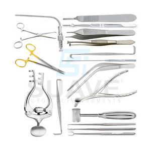 ชุดเครื่องมือผ่าตัดพลาสติกสำหรับใช้ในโรงพยาบาลอุปกรณ์ผ่าตัดทำจากสเตนเลสสตีลผลิตตามสั่ง - Product Image 1