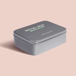 Caja de contenedor de metal de especias cuadrada de latón para nido de cocina acabado dorado pulido de la colección de diseñadores - Product Image 3