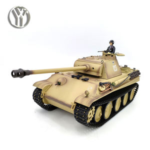 Modelo de Tanque Alemán <span class=keywords><strong>Panther</strong></span> Ausf G a Escala 1/16, 360 °   Tanque RC Modificado con Torreta Giratoria y Motor de Alta Velocidad de 2.4Ghz, Juguetes y Regalos 3879-1 - Product Image 2