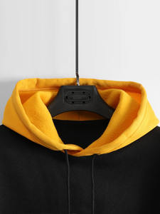 Nuevas Sudaderas con Capucha de Invierno para Hombre, Diseño Personalizado, de Alta Calidad, Talla Grande, 100% Algodón, con Capucha Amarilla - Product Image 4