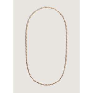 Collier superposé pour homme avec chaîne en corde, accessoire masculin - Product Image 1