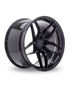 Nouvelle jante en alliage d'aluminium Concave CVR3 Platinum Black avec multi-rayons 5x120 PCD ET10/15 Garantie de 3 ans Prête à être expédiée - Product Image 4