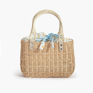 Sacs en rotin éco-responsables style bohème, sacs fourre-tout en gros, sacs à main pour femmes, sacs à poignée - Product Image 2