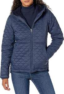 Women's Quilted <b>Puffer</b> <b>Jacket</b> Full-Zip Design Water-Resistant for Winter Spring Autumn Seasons - Product Image 3