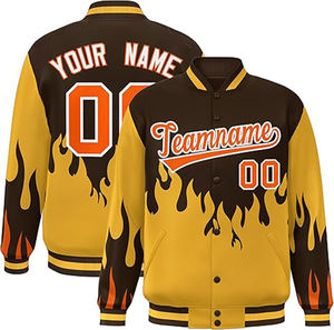 Chaqueta universitaria de cuero transpirable para hombre, abrigo fino de invierno, chaqueta universitaria de cuero informal cálida y cómoda para hombre - Product Image 6