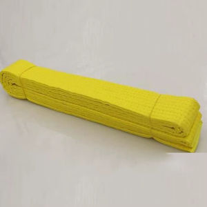 Artes marciales Karate Taekwondo Judo Cinturones Personalizado 100% Algodón Taekwondo Karate Cinturones Cinturón bordado - Product Image 4