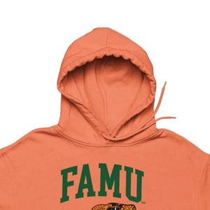เสื้อฮู้ดกีฬาแบบสวมหัวสำหรับทุกเพศเสื้อฮู้ดแบบสวมหัวสีส้มอบอุ่นและนุ่มมหาวิทยาลัยมหาวิทยาลัยฟลอริดา - Product Image 2