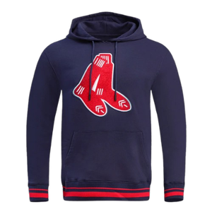 Pull à capuche pour homme en polaire Rival Sweat à capuche de baseball personnalisé Boston Red Sox Sweat à capuche Boxy en éponge française de haute qualité - Product Image 5