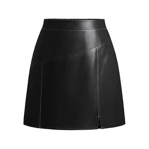 Nouvelle arrivée, mini-jupes en cuir véritable pour femmes, matière légère, parfaites pour les clubs et les tenues décontractées - Product Image 1