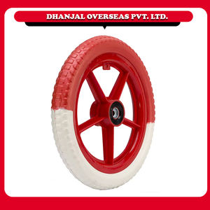 Emco ล้อจักรยาน EVA 14นิ้วทนทานสำหรับเด็ก, ล้อ V เบรคทนต่อการเจาะน้ำหนักเบารุ่นประสบการณ์การขับขี่ที่ปลอดภัยราบรื่น - Product Image 2