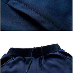 100% Chándales de algodón de Pakistán Conjuntos térmicos Sudadera con capucha y pantalones de chándal Conjuntos de Jogger Ropa de lana de invierno Trajes de hombre Ropa de calle - Product Image 5