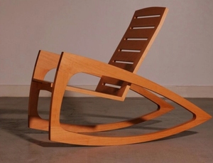 Chaise à bascule convertible faite à la main ED douce et portable durable pour salon appartement salle à manger hôtel villa entrepôt utilisation - Product Image 2