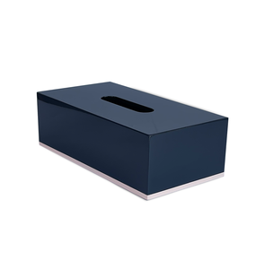 Caja de pañuelos de cuero para decoración del hogar de lujo moderna de colores en todas las formas, madera acrílica para servilletas y almacenamiento para uso en el inodoro - Product Image 5