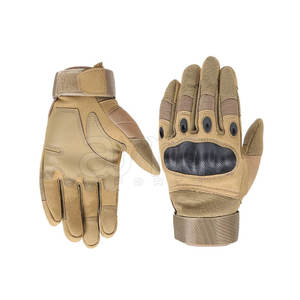 Gants tactiques en cuir 2025 couleurs personnalisées et logo Gants tactiques en cuir en gros - Product Image 3