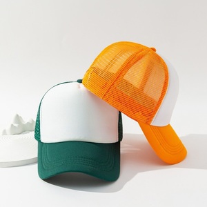 New 5 Panel Solid 3D Embroidery 100% Cotton <b>Baseball</b> <b>Cap</b> Women Men Snapback Adjustable Suede Mesh Trucker Hat Custom Logos - Product Image 6