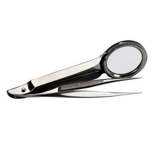 Pince à épiler loupe professionnelle Lentille intégrée pour un travail et un artisanat de précision - Product Image 1