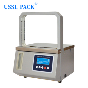 Máquina Automática de Flejado con Cinta OPP de Fusión en Caliente GS-2217 con Certificación CE para Sellado y Empaquetado Rápido de Verduras en Supermercados - Product Image 1