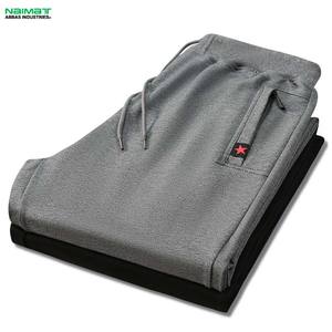 Pantalon de jogging léger pour homme 100% coton, taille plus, pantalon décontracté, automne hiver, coupe-vent, taille élastique, respirant, rapide - Product Image 5