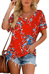 Camiseta de mujer de calidad superior Servicio OEM Venta caliente Diseño de impresión de sublimación sostenible y de alta tendencia - Product Image 5