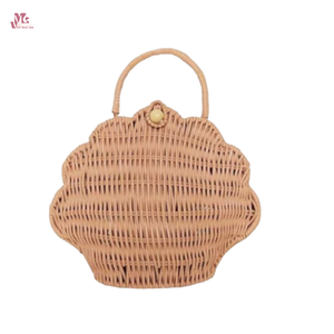 100% bolso de mano de ratán natural tejido a mano para niños, accesorios para niños, juguetes para bebés hechos en Vietnam - Product Image 4