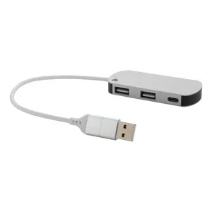Hub USB Ecologico Riciclato Raluhub per Gadget USB Promozionali - Product Image 2