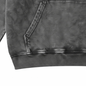 Sweat à capuche homme personnalisé, coupe classique, 300g, épais, vintage, imprimé numériquement, streetwear, imperméable, hiver, 100% coton - Product Image 4