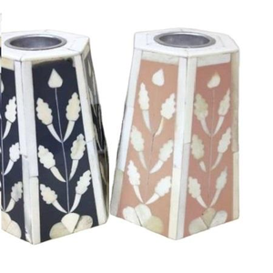 New Indian Top Selling Handmade Ramadan Gift Bone Inlay Black and White Mubkhar <b>Bakhoor</b> burner Incense burner Arabic <b>Oud</b> burner - Product Image 2