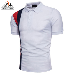 Polo à manches courtes pour hommes, de bonne qualité, en coton, col rabattu, vêtement de sport, lot de 10 pièces, FM LOGAN, grande taille - Product Image 4