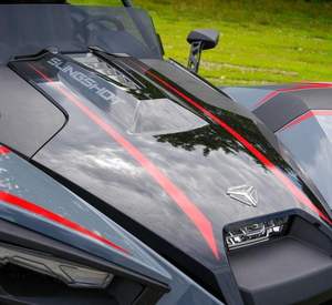 Nouvelle Approvisionnement Scellé en Usine 2025 Moto à 3 Roues Grand Américain 4 Temps en Acier Haute Résistance Démarrage Électrique et à Kick 400-600cc DIY - Product Image 3