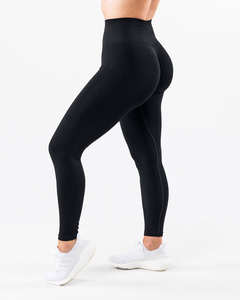 Novedades Gimnasio Mujer Pantalón deportivo sólido sin costuras Entrenamiento Atlético Ropa de fitness Legging de Yoga de cintura alta - Product Image 2
