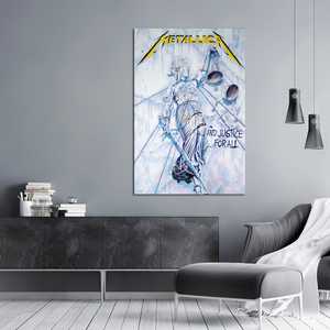 Affiche Metallica de style design moderne 'And Justice for All' Portrait - Product Image 2
