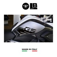 Autocollants de protection latérale en résine Gel 3D, 2 pièces, accessoires décoratifs compatibles avec moto BMW GS R1250 Labelbike Italy