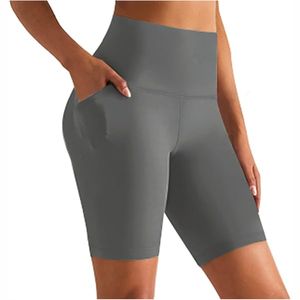 New 2025 Women Yoga Shorts OEM <b>leggings</b>, Seamless, High Waist shorts <b>with</b> <b>pockets</b> - Product Image 1