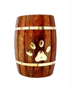 Factory Price with High Quality <b>Wooden</b> <b>Border</b> Carved Pet Cremation Urn <b>Wooden</b> Handmade Cremation Urns for Pet Ash - Product Image 4