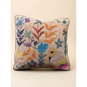 Funda de Cojín Bordada a Mano Suzani 45 x 45 cm, Tela Exquisita para Comodidad y Decoración - Product Image 3