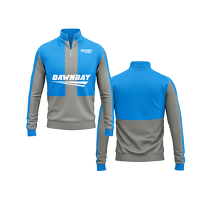 Activewear Quarter Zip Sudadera Hombres Mujeres Juventud Ropa deportiva Quick Dry Team Pullover - Product Image 5