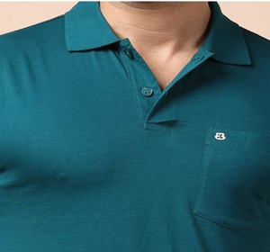 Factory Surplus Branded 100% Cotton Men's Polo T Shirt Calidad Premium Diseño elegante Personalizado Casual Precios al por mayor Suministro a granel - Product Image 1