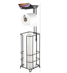 Vente chaude Acier Surface Serviette En Tissu Porte-Papier Toilette Poudre Noire Fer Métal Maison Hôtel Restaurant Salle De Bains Accessoires - Product Image 1