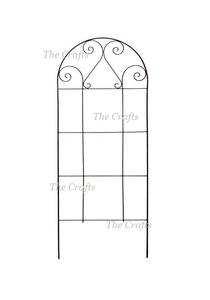 Atractivo diseño decorativo de fondo en hierro de color blanco, accesorios de decoración para jardín y bodas. - Product Image 5