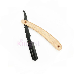 Rasoir droit en acier inoxydable professionnel de haute qualité pour hommes rasoirs de barbier manuels jetables pour le rasage du visage - Product Image 4