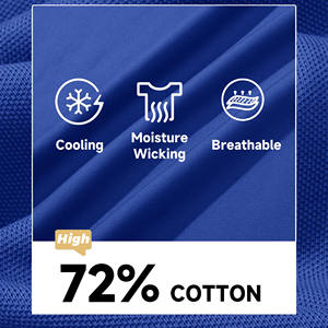 Polos personalizados Unisex liso 100% algodón al por mayor de manga corta de los hombres Polos en blanco de diseño personalizado impresión Logo camisas - Product Image 2