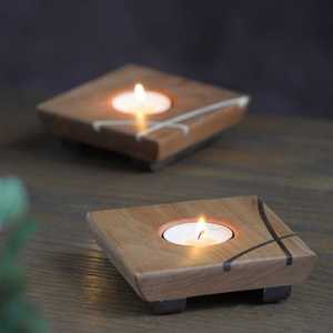 เชิงเทียนทองเหลืองชุบทองตกแต่งลายฉลุทรงกลม - Product Image 2